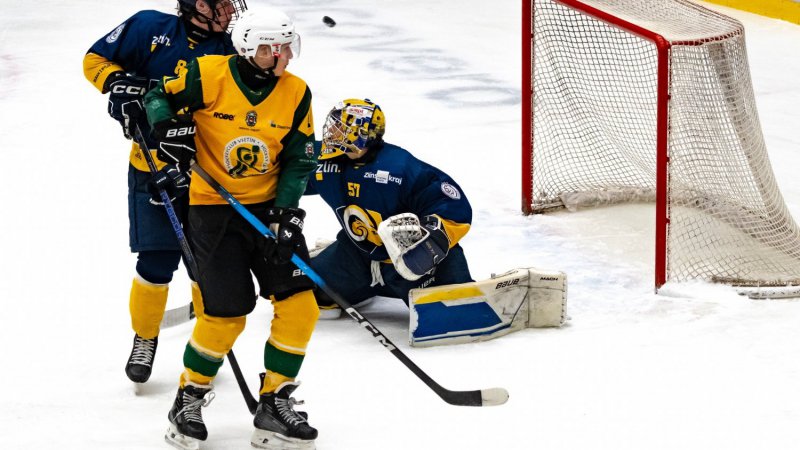 Tohle se nepovedlo. Junioi ve lgru schytali debakl od Kladna