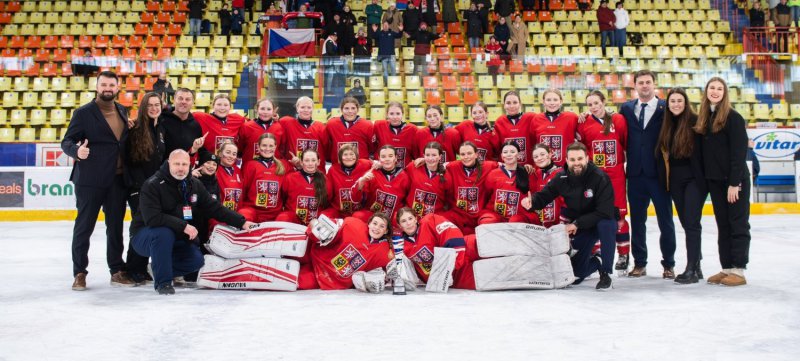Ad�la Holubcov� vybojovala s reprezentac� U16 zlato na Turnaji olympijsk�ch nad�j�
