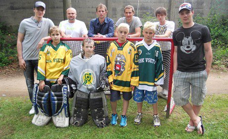 Hokejov nbor na dtskm dni se til z velkho zjmu dt