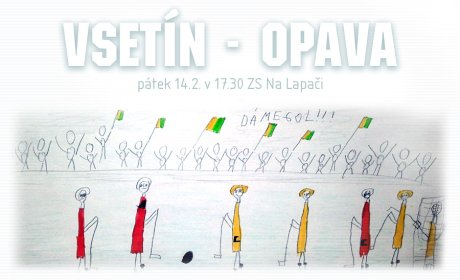 Vsetn svede v ptek dleitou bitvu s opavskm Slezanem 