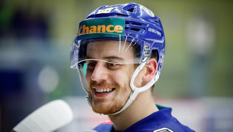 Zadk Krenelok v Perov oil. Jsem rd, e se mi tu da a vyhrvme, kvitoval