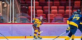 Jindřich Habermann posílá žabičku spoluhráči -