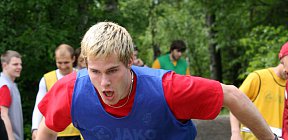 Štěpán Zídek na překážkách... startuje do prvního kola. - 150512_trenink_beh