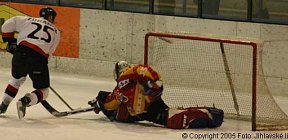 Pavel Zdráhal trestné střílení neproměnil. - Pavel Zdráhal Dukla Jihlava Havířov