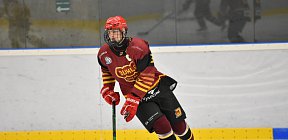 Adam Ošmera na puku - dorost Pardubice