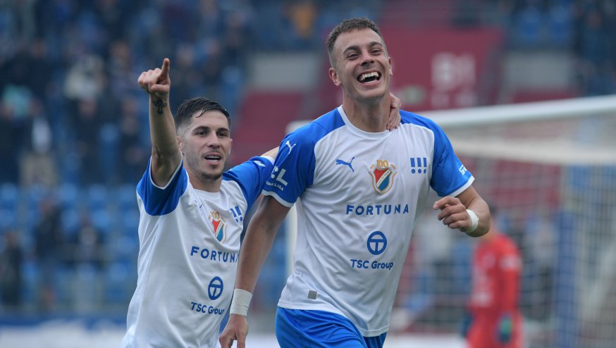 Trenérova vítězná premiéra: Baník - Slovácko 3:1 – FC Baník Ostrava