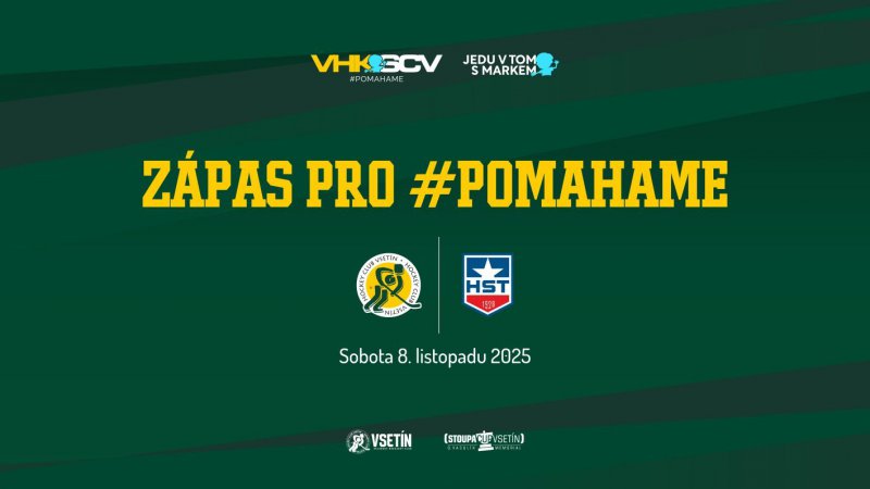Sobotn zpas s Teb se hraje pro #POMAHAME 