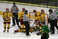 Valné shromáždění v brankovišti Jihlavy. - Dukla Jihlava Karlovy Vary junioři