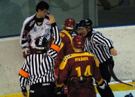 Do potyčky se zapojil Matěj Hájek - Junioři Sareza Ostrava Dukla Jihlava