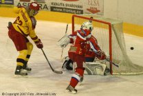 V akci Ladislav Rytnauer. - Dukla Jihlava Beroun Ladislav Rytnauer