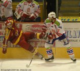 V akci Lukáš Sláma. - Dukla Jihlava Třebíč