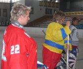 Roman Kousal, Petr Navrátil a Václav Tábor. - Trénink gólmanů Roman Kousal Petr Navrátil Václav Tábor