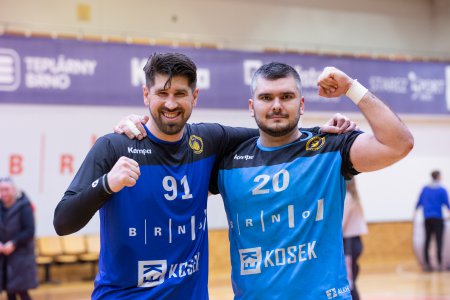 26.kolo Chance extraligy: SKKP Handball Brno vs. TJ Sokol Nov� Vesel�