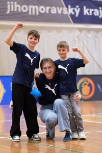 1.z�pas 3.kola EHF European Cup: Handball Brno vs. HC Berchem