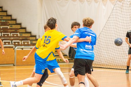 2.kolo 1.liga MLD: Handball Brno vs. Handball Club Zl�n