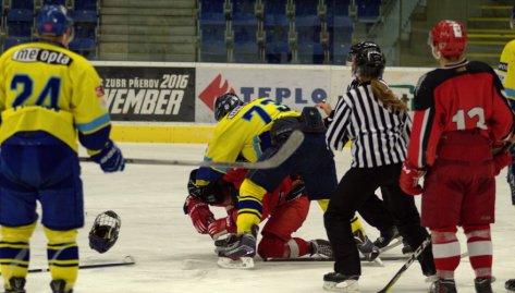 Ostr juniorsk derby patilo Jestbm, tm Zubr i pes spoustu anc na body nedoshl