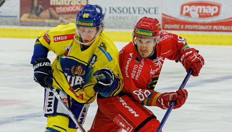 Rozjet Zubi raz cestu pro dal body na led Prostjova. Je tady hanck derby slo 4